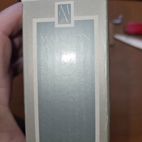 vintage Madison Avenue Crystal Sunburst Desk Clock lead crystal. - Picture 9 of 10